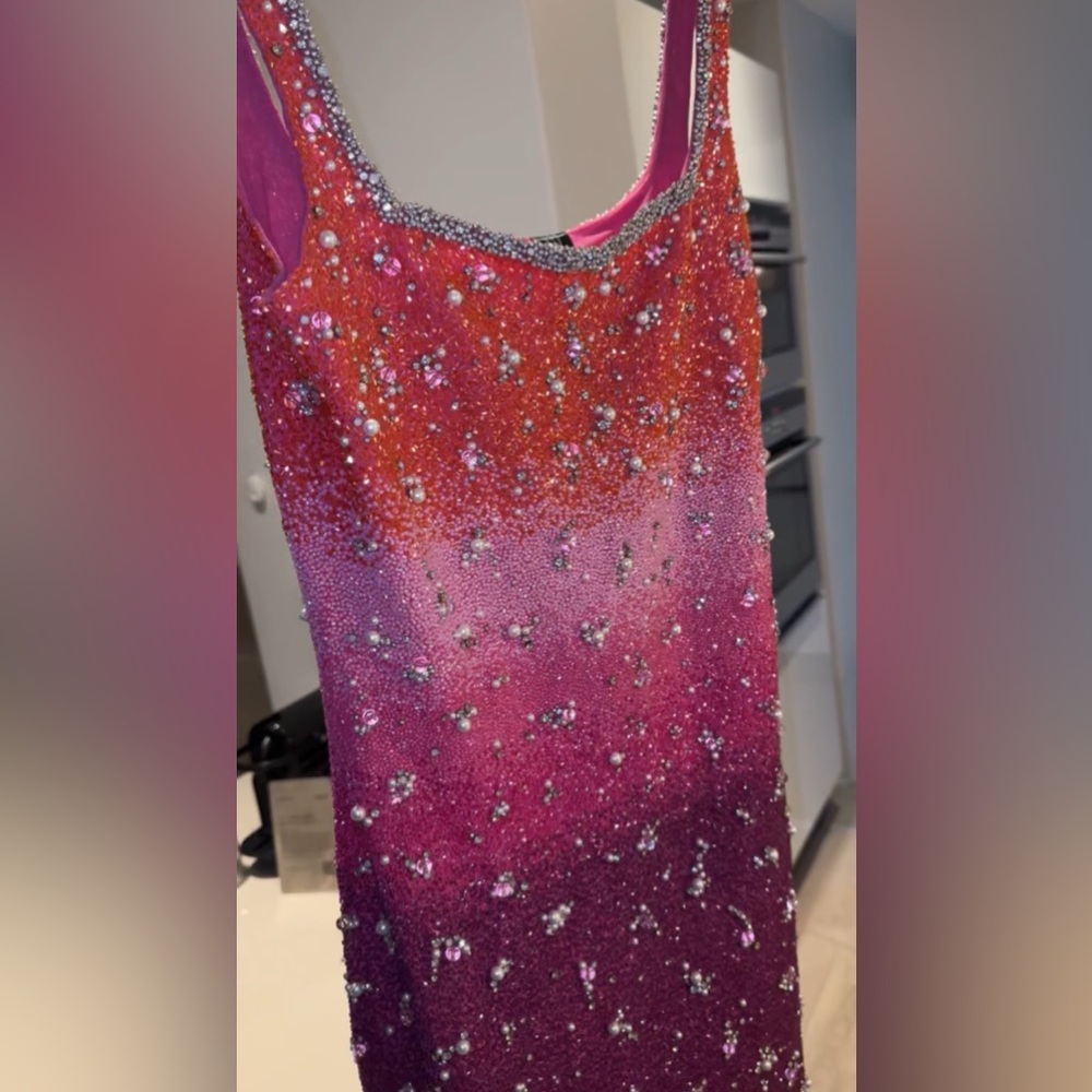 Clio Peppiatt Sunset Gradient Dress - Picture 2 of 10